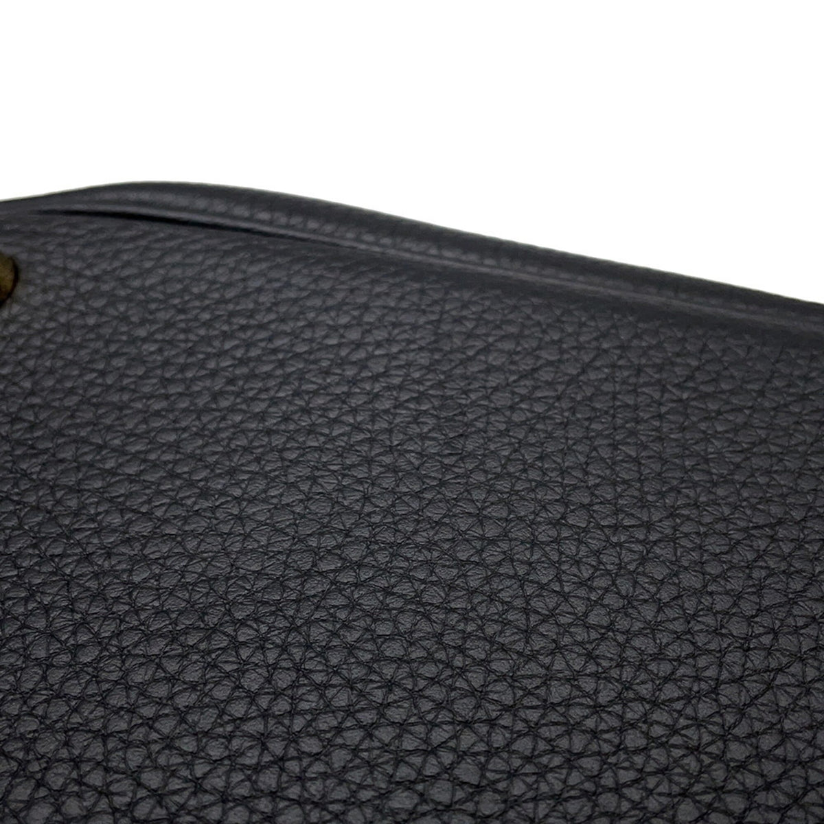 HERMES Handbag Taurillon Clemence Leather