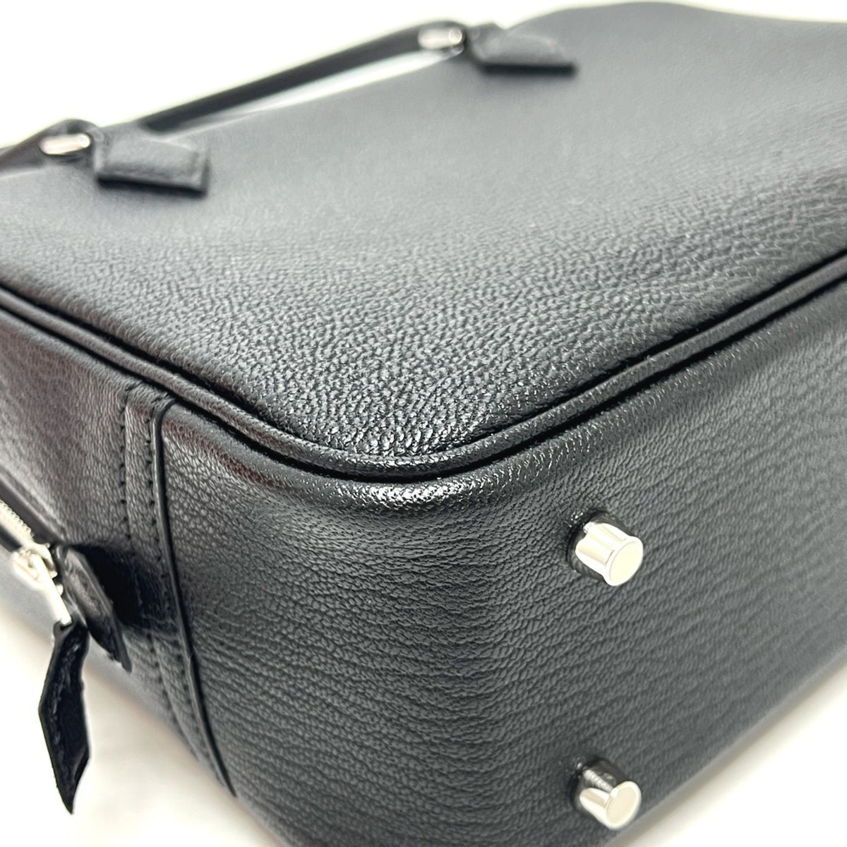 HERMES Handbag Chevre Myzore Leather