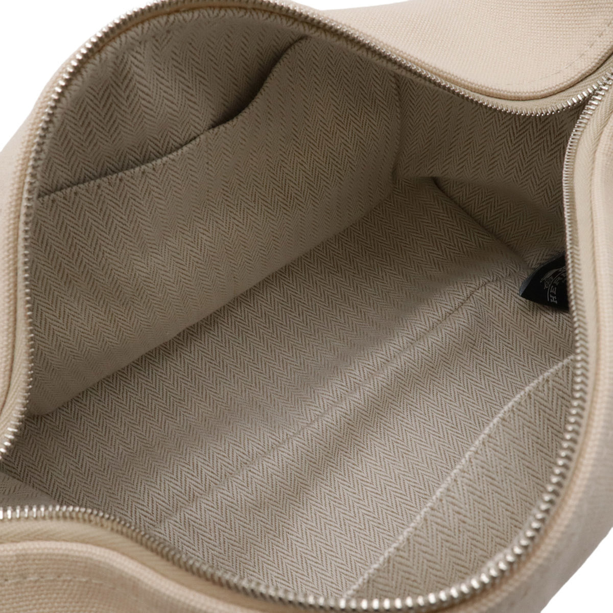 HERMES Handbag Canvas