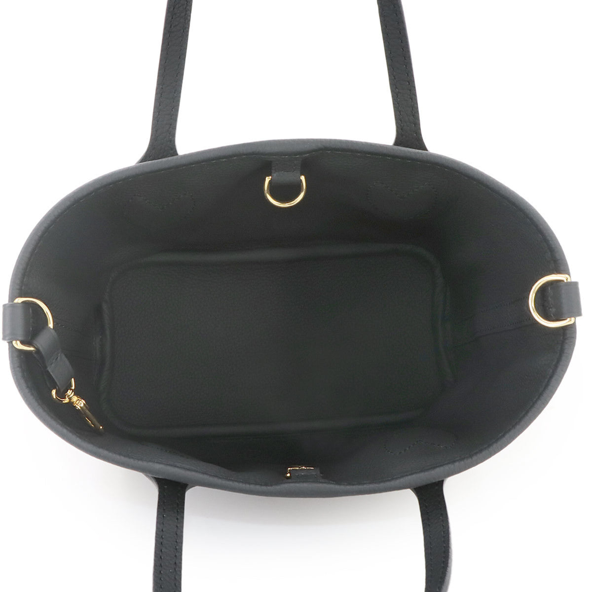LOUIS VUITTON Handbag Pouch Monogram Canvas Leather