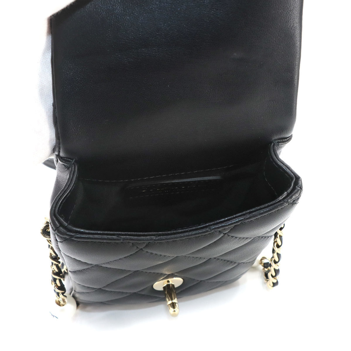 CHANEL Handbag Shoulder Bag Leather