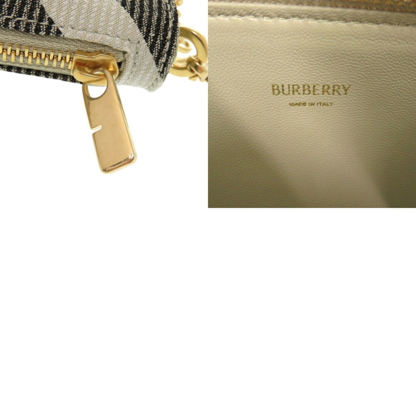 Shoulder Bag Canvas Burberry