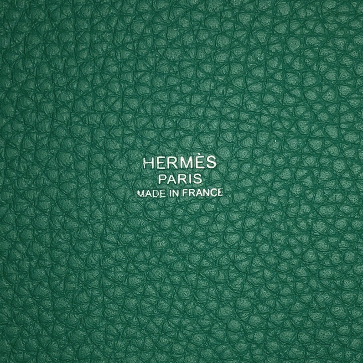 HERMES Handbag Tote Bag Taurillon Clemence Leather
