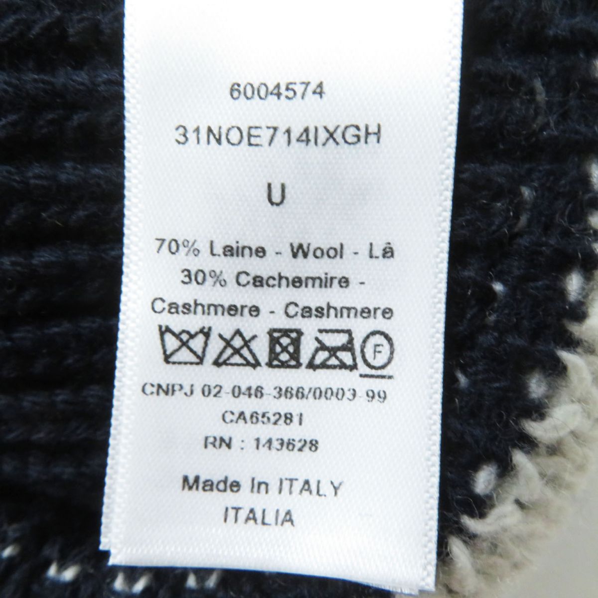 Christian Dior Knit Cap Main