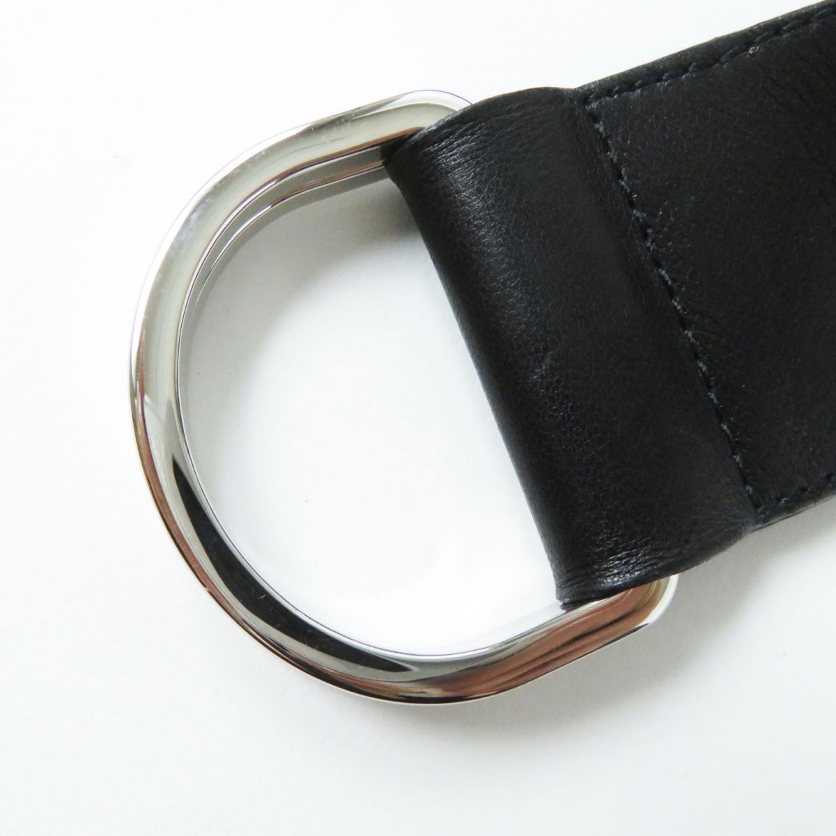 Hermes Vest Lamb Leather Black Women 36