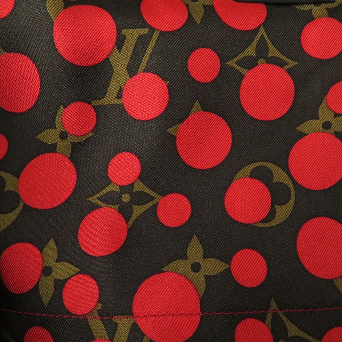 Louis Vuitton Trench Coat Image Reference Black X White (Dot Pattern) Women