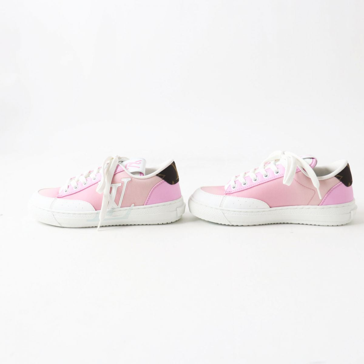 Louis Vuitton Sneakers Not Written Pink X White Women 35