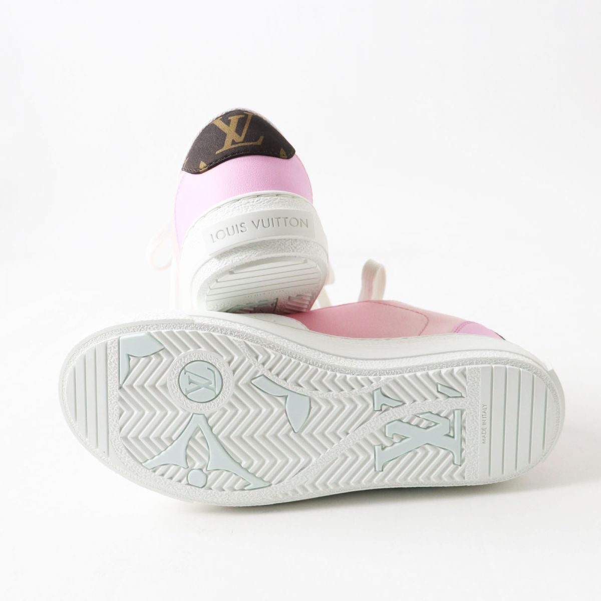 Louis Vuitton Sneakers Not Written Pink X White Women 35