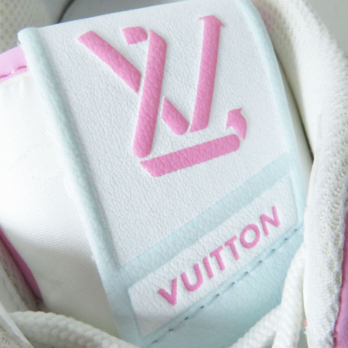 Louis Vuitton Sneakers Not Written Pink X White Women 35
