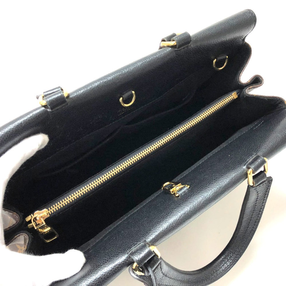 Louis Vuitton Handbag M41737 Monogram Canvas Black Monogram Venus Women