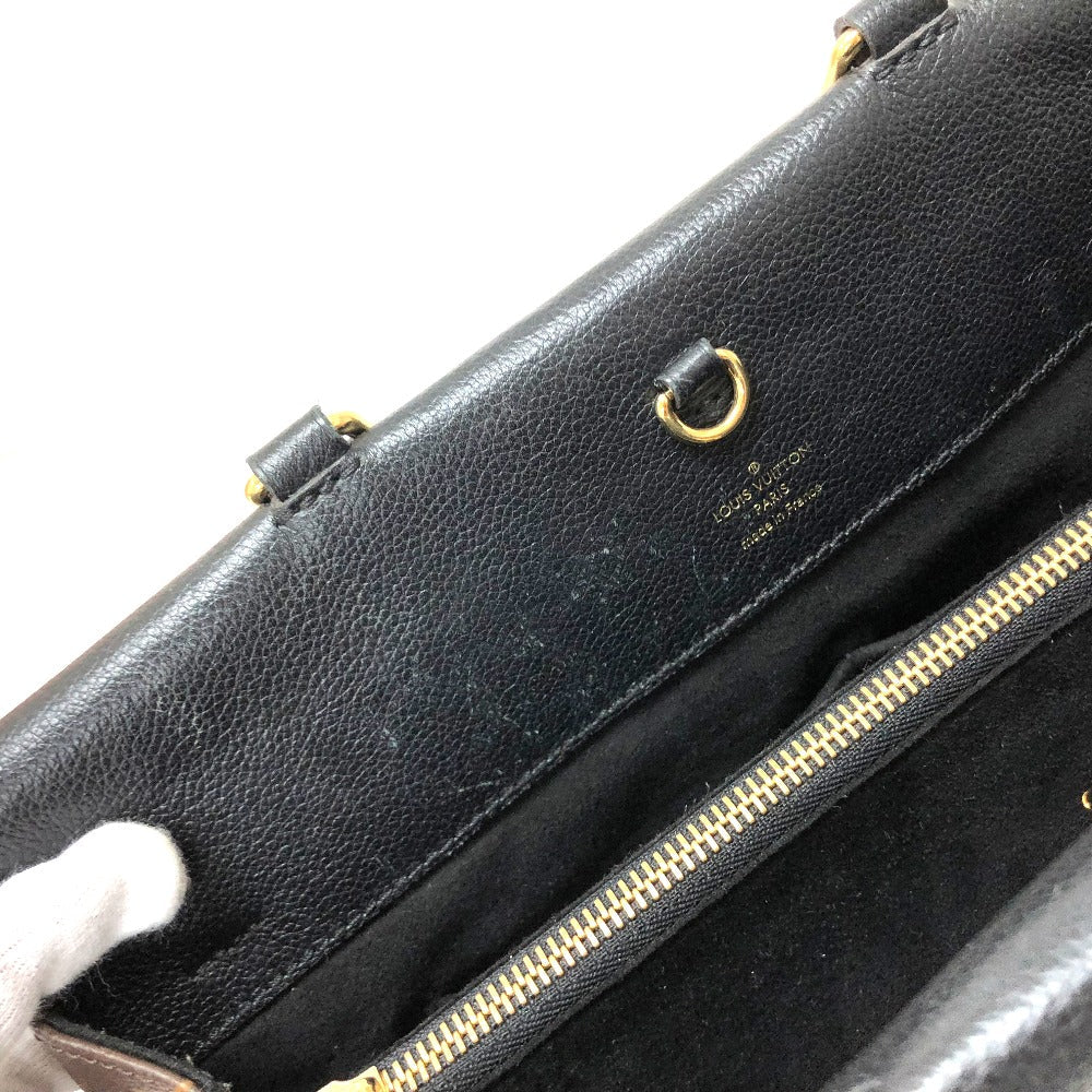 Louis Vuitton Handbag M41737 Monogram Canvas Black Monogram Venus Women