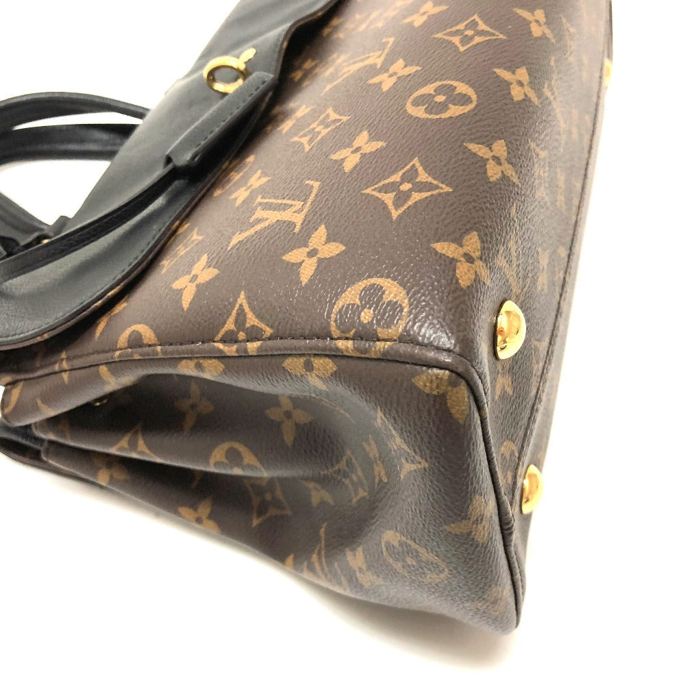 Louis Vuitton Handbag M41737 Monogram Canvas Black Monogram Venus Women