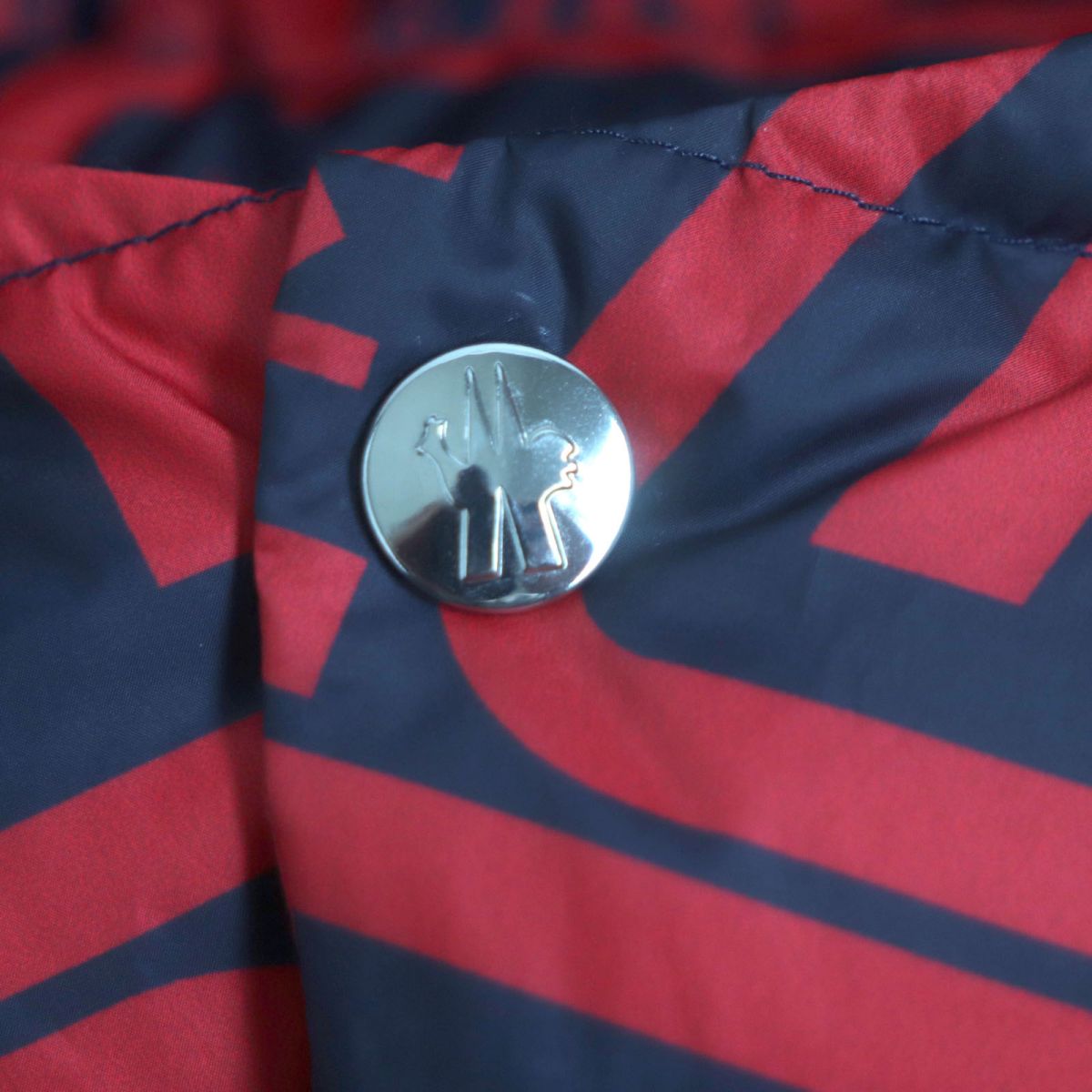 Moncler Down Jacket Polyester Red X Black 1