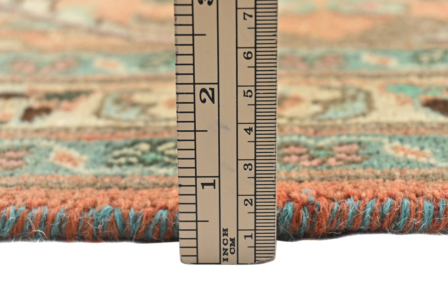 3'4X12'7 Ft Semi-Antique Floral Traditional