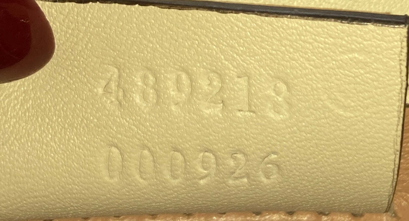 Gucci Broadway Bee Shoulder Bag Embellished Python Mini