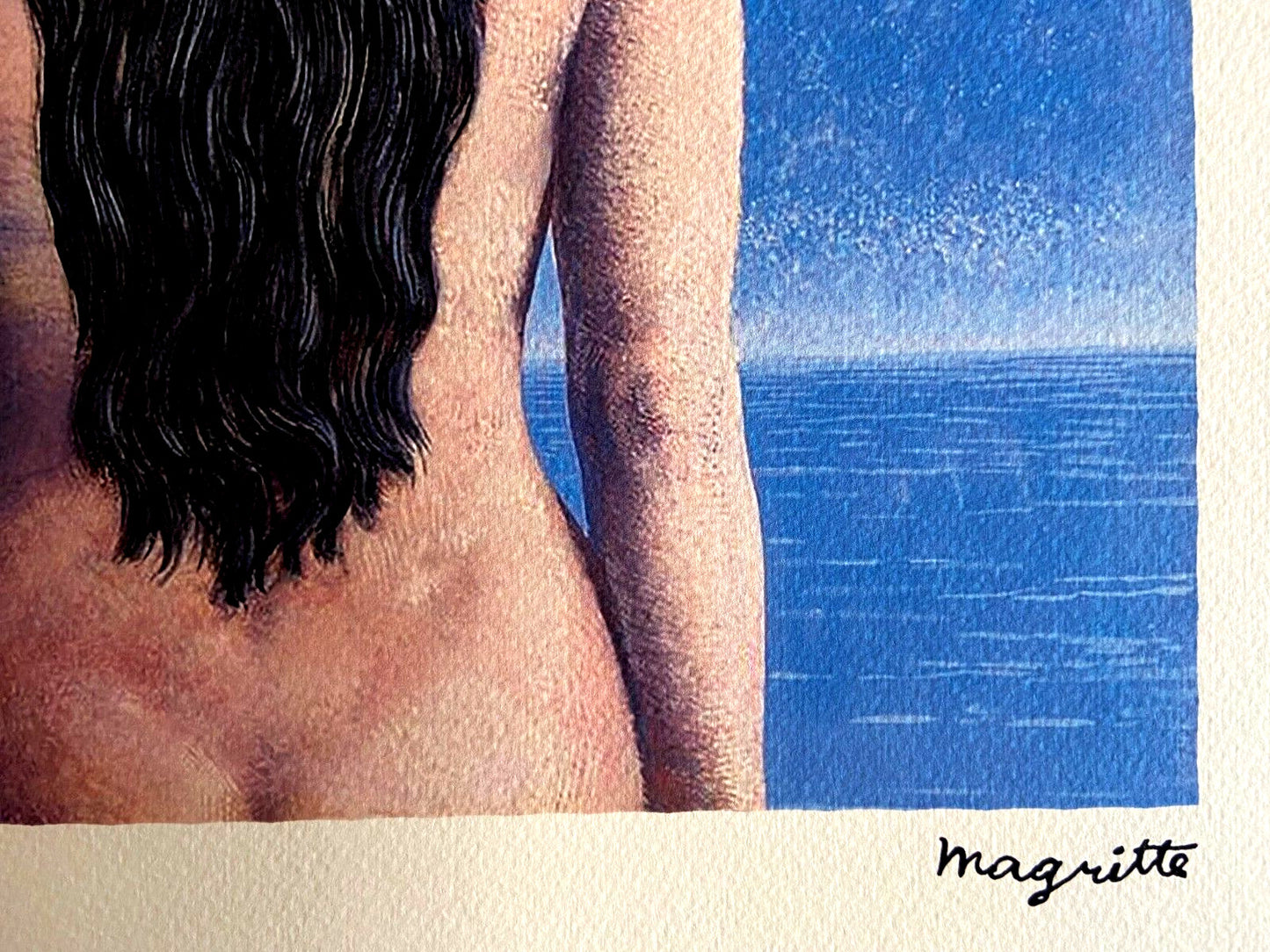 Ren Magritte Lithograph Coa Signed Numbered By