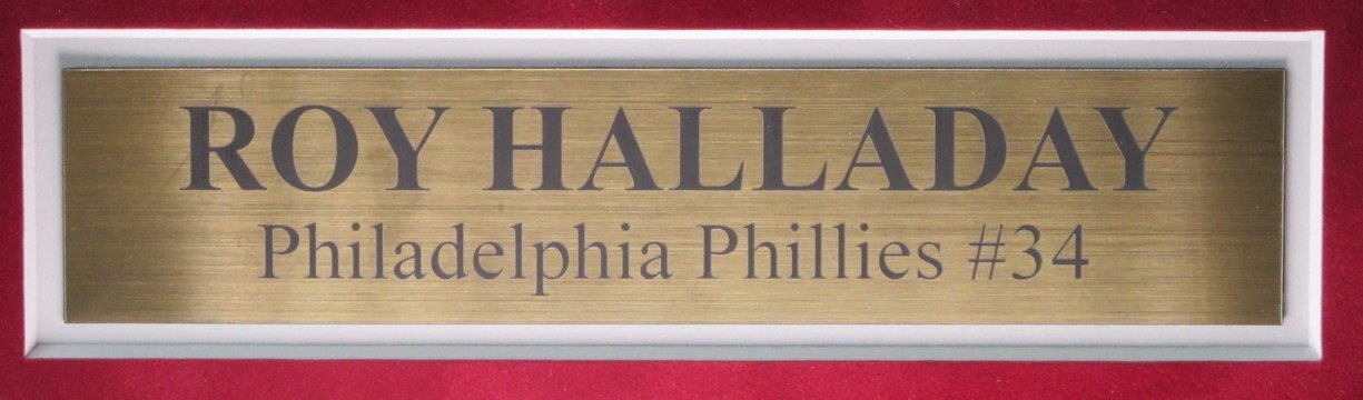Roy Halladay Hof Signed/Autographed Phillies