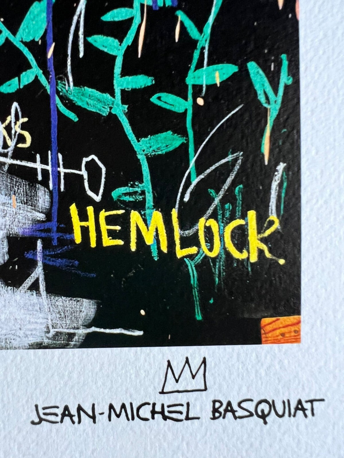 Andy Warhol Jean-Michel Basquiat Lithograph Coa Signed Numbered