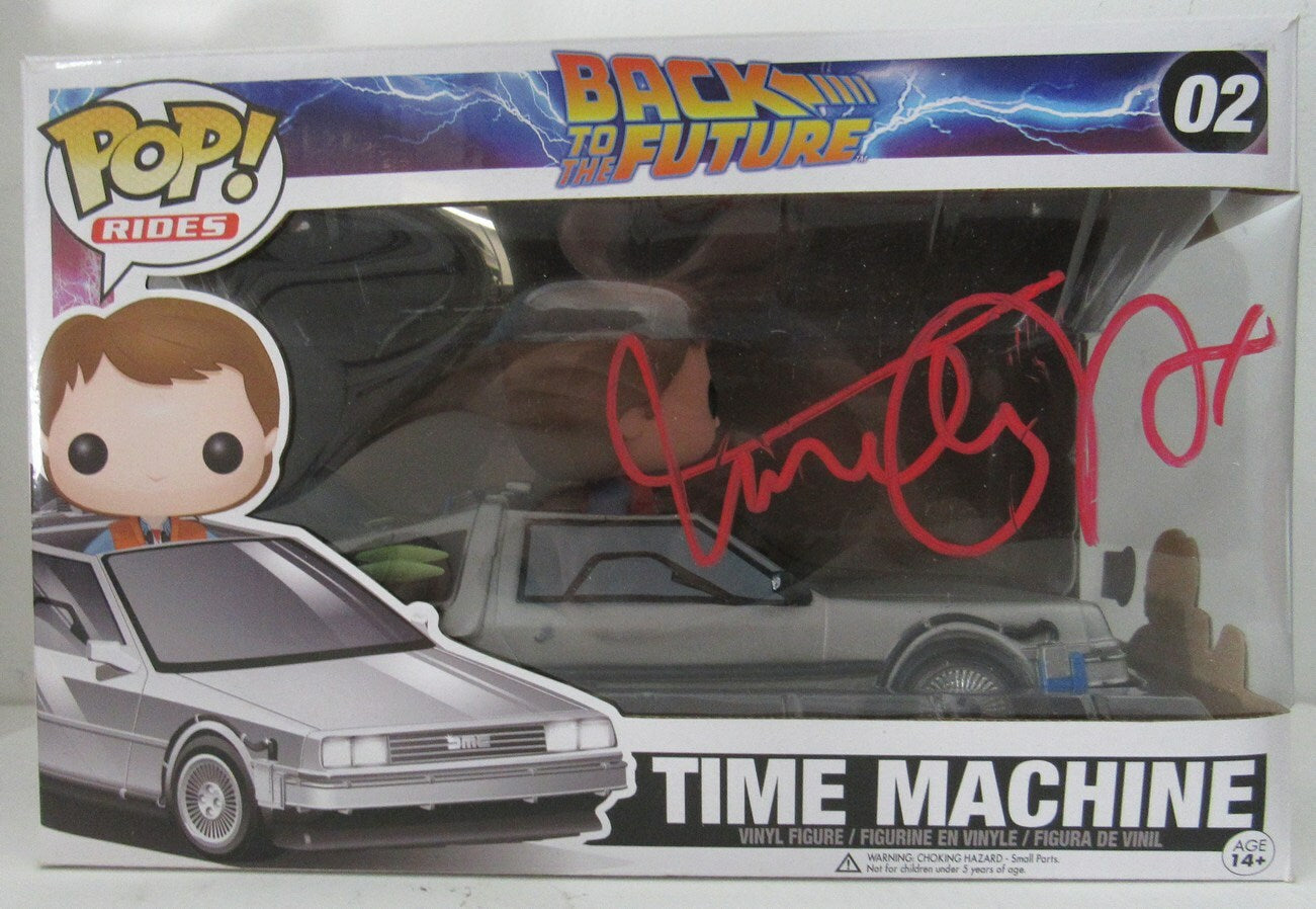 Michael J Fox Signed Back To Future Funko Pop