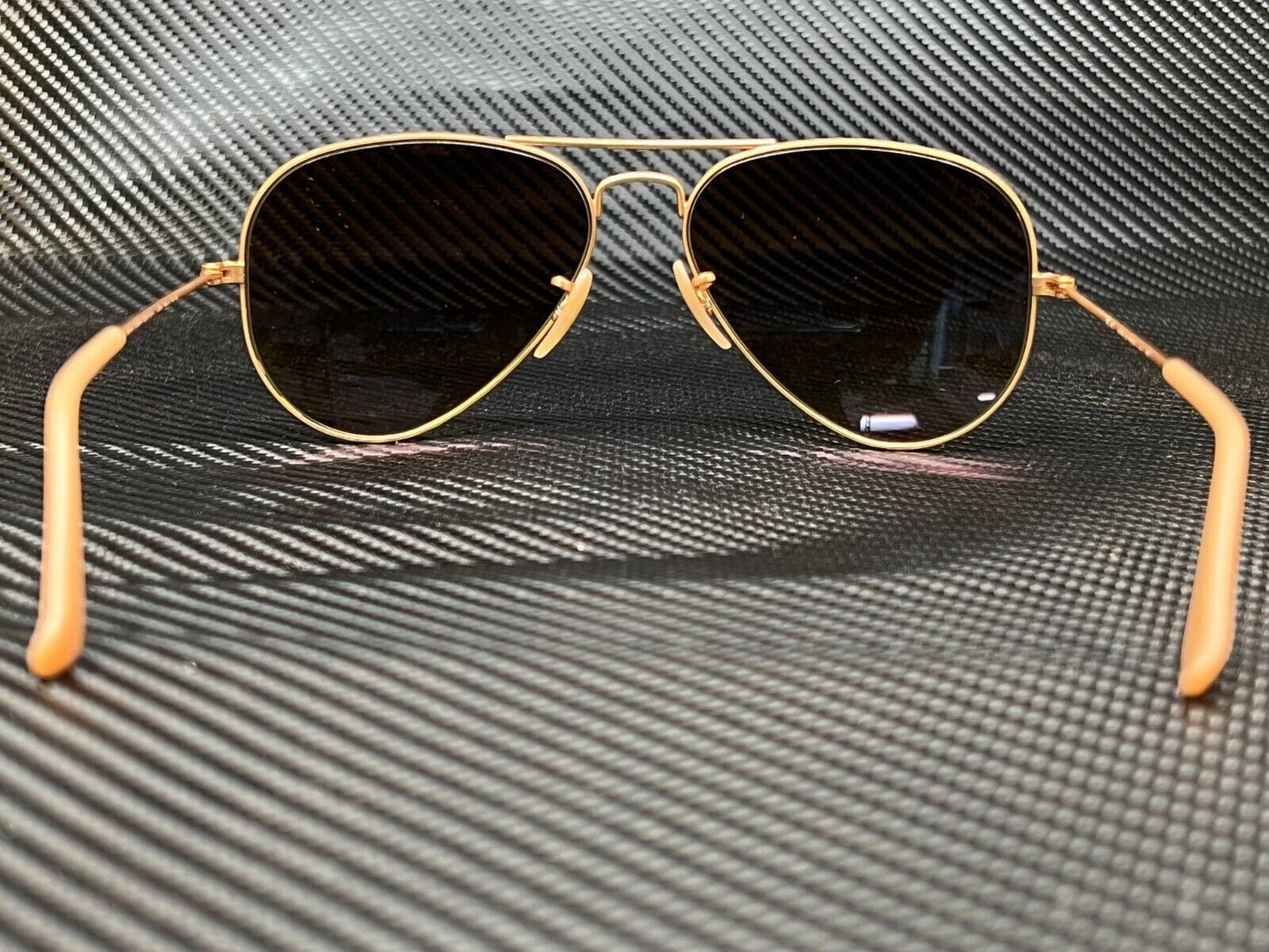 RAY BAN RB3025 112 85 Matte Gold Aviator 58 mm Unisex Sunglasses