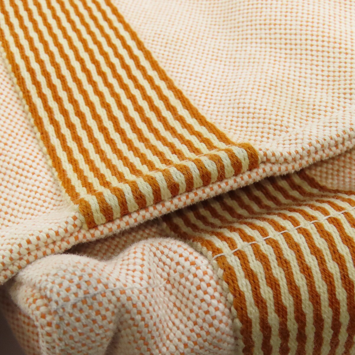 HERMES Shoulder Bag fool toe bassas Canvas