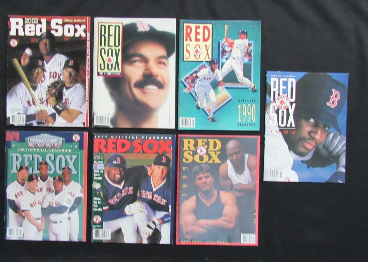 Lot Of (23) 1974-2002 Boston Red Sox Official