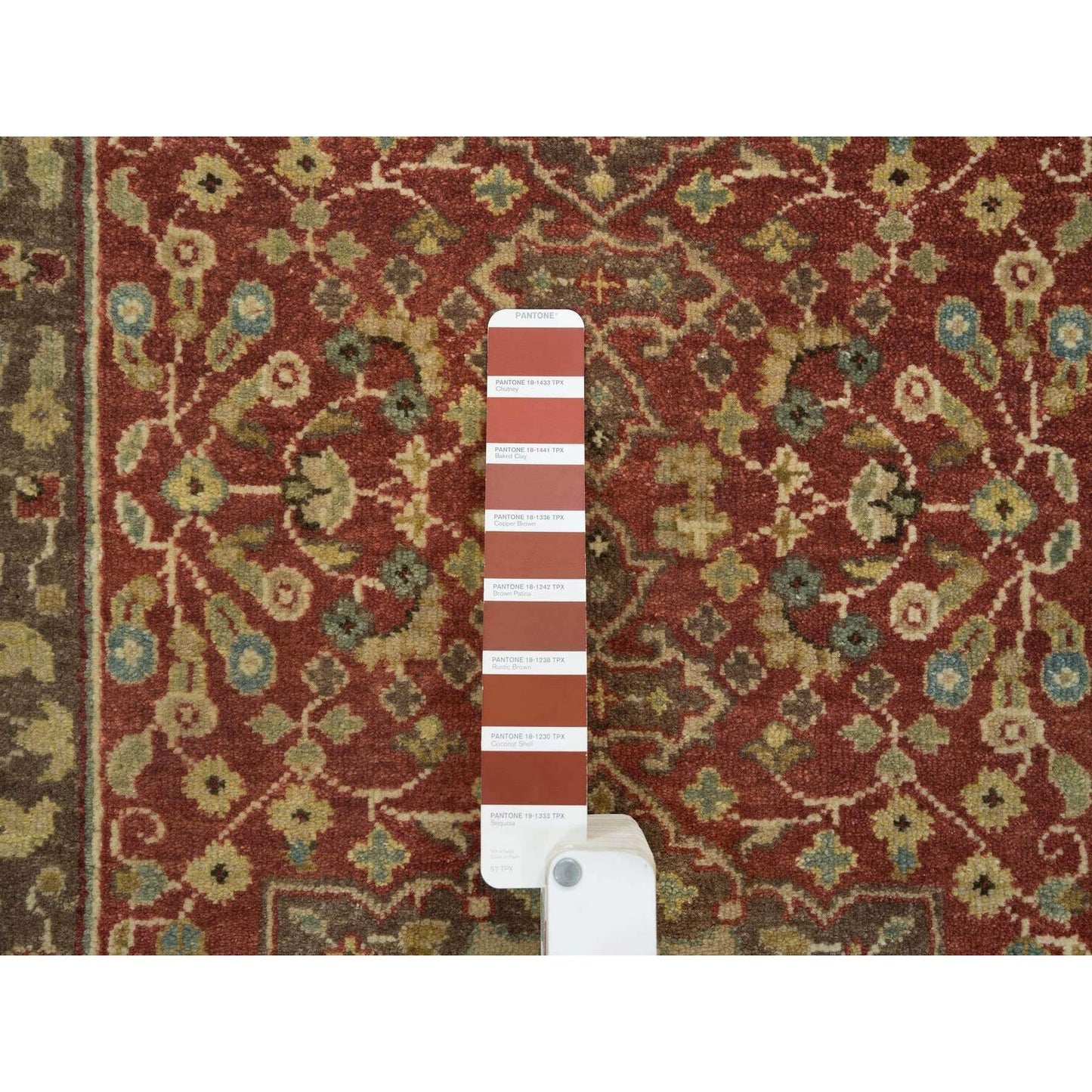 2'7"X20'1" Brown Antiqued Haji Jalili Design Hand Knotted Xl Runner Rug