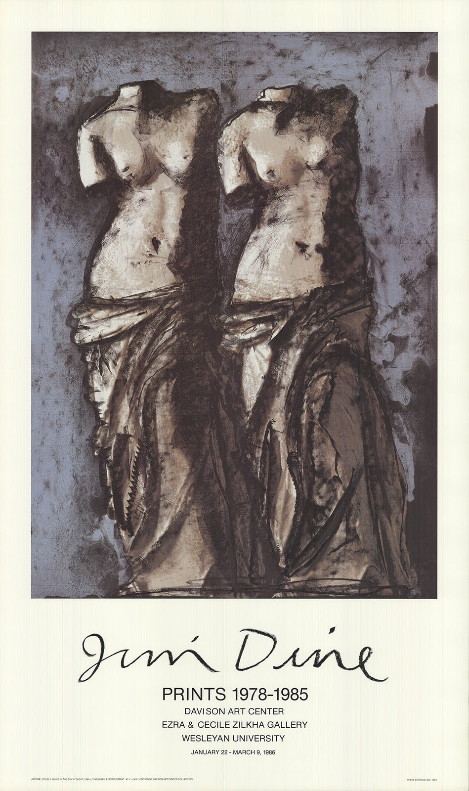 Jim Dine Venus De Milo At Memphis State " Poster
