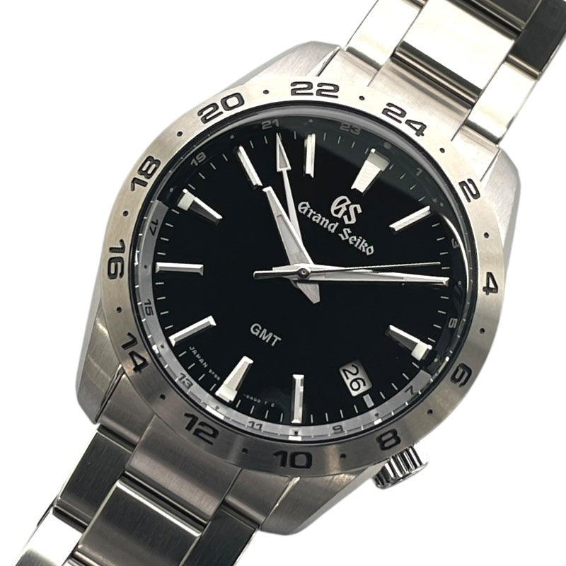 Grand Seiko Sports Collection 9F Gmt Sbgn027 Black