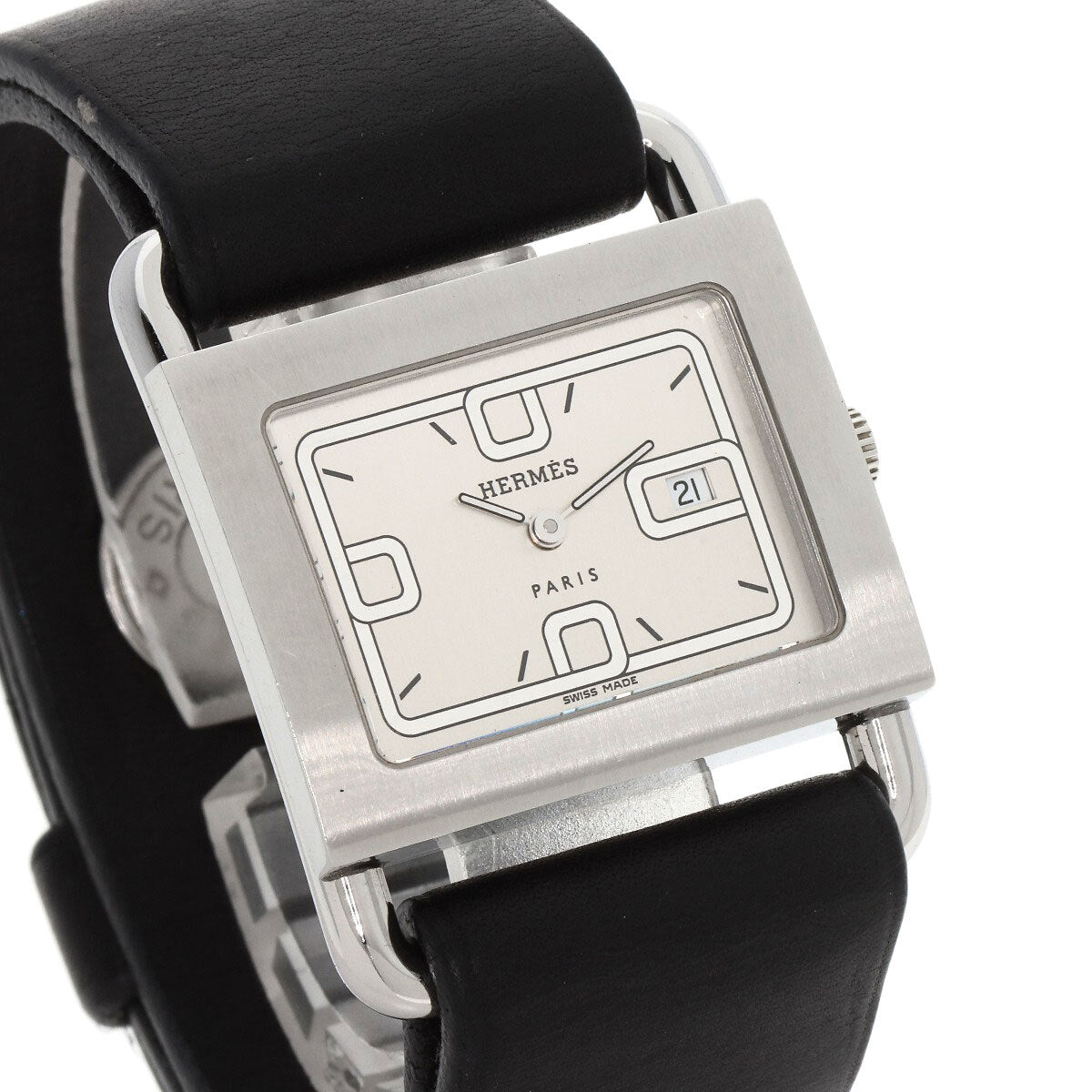 Hermes Valenia Watches Ba1.510 Stainless