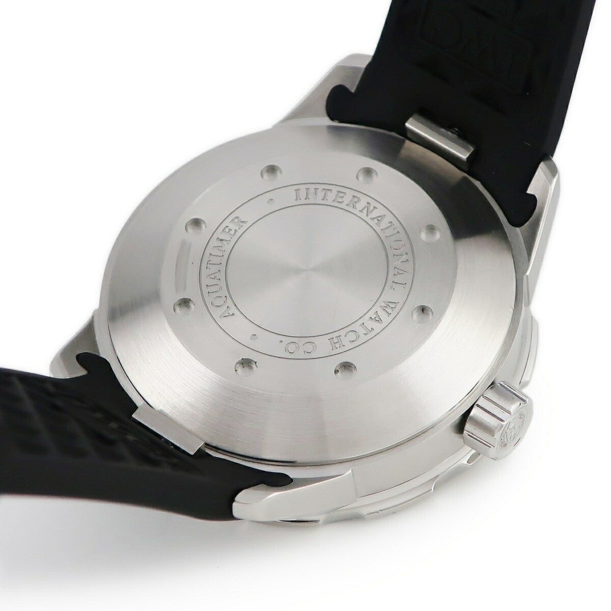Iwc Aquatimer Automatic 2000 Iw356802 Black Case Size 45Mm Used Watch #7107