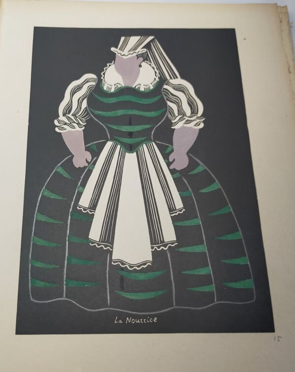 Jean Cocteau Romeo Et Juliette 1St Edition 1926 Jean Hugo Hand-Colored Woodcuts