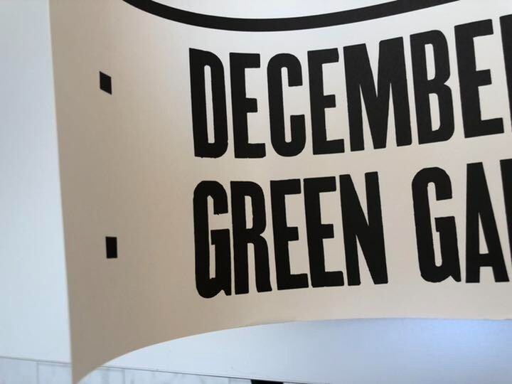 Donald Judd Exhibition Poster