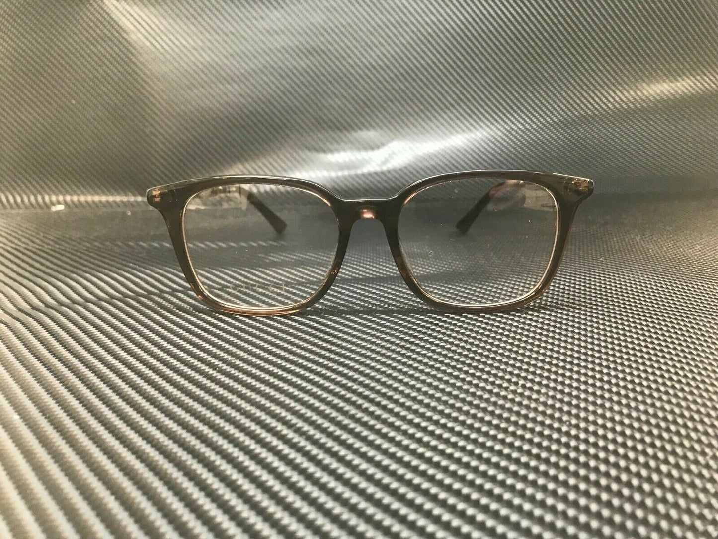 GUCCI GG0831OA 003 Ruthenium Square Rectangle
