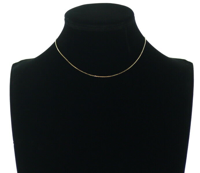 Mikimoto Cable Chain Necklace 43Cm 18K 750 Yellow Gold