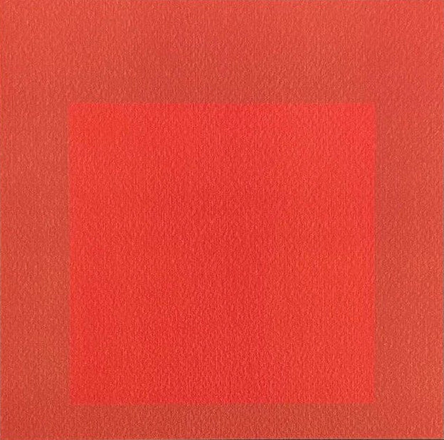 Josef Albers Lithograph Coa Signed Op Numbered By Hand Stamped