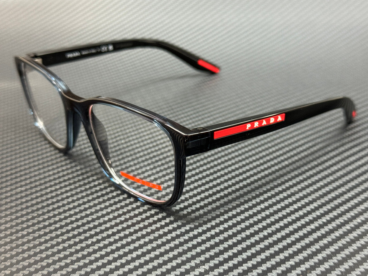 Prada Linea Rossa Ps 06Pv Czh1O1 Blue Men'S 57 Mm