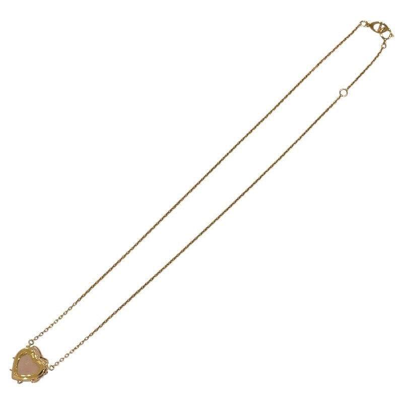 Christian Dior Rose Necklace 750 Rose Quartz
