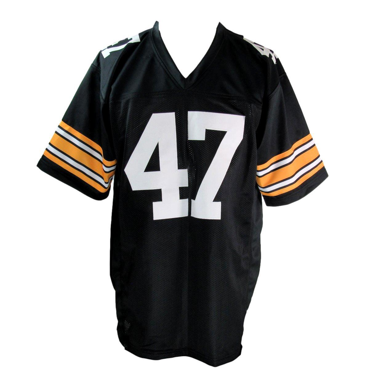 Mel Blount Hof Autographed Black Custom Football