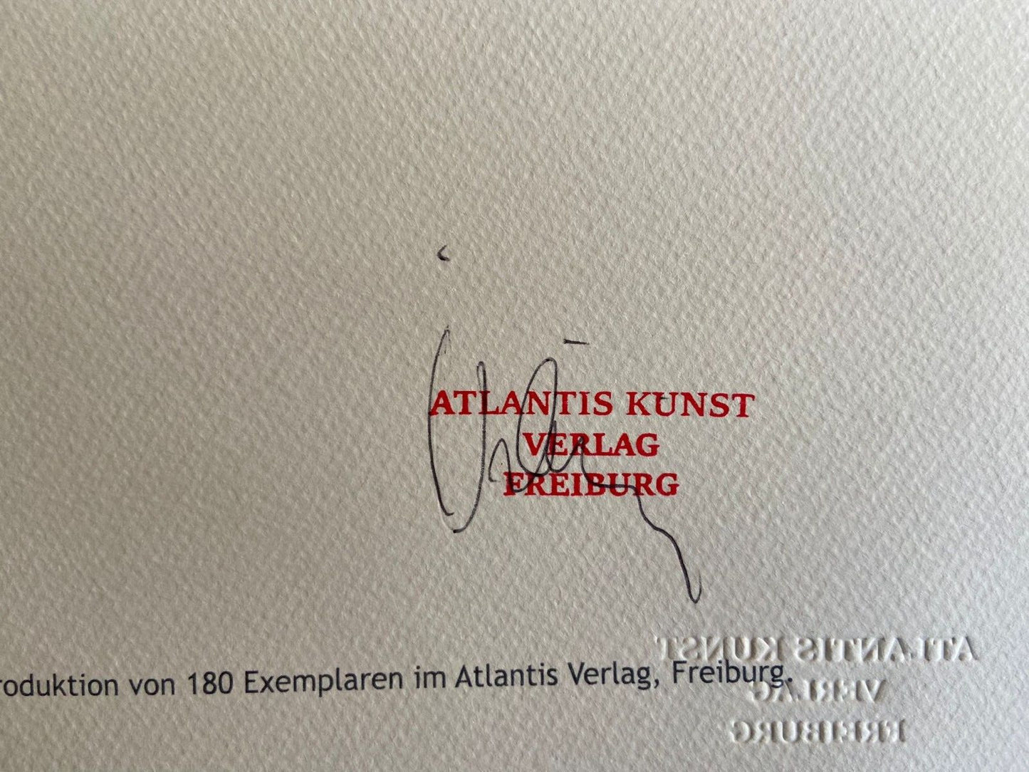 Piet Mondrian, Lithograph Coa Stamp