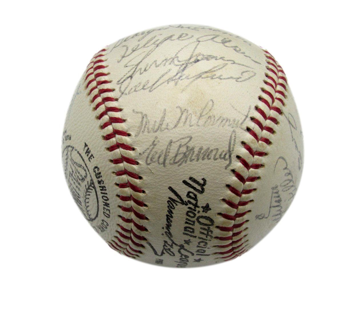 1960 San Francisco Giants Team Signed By 23 Onl