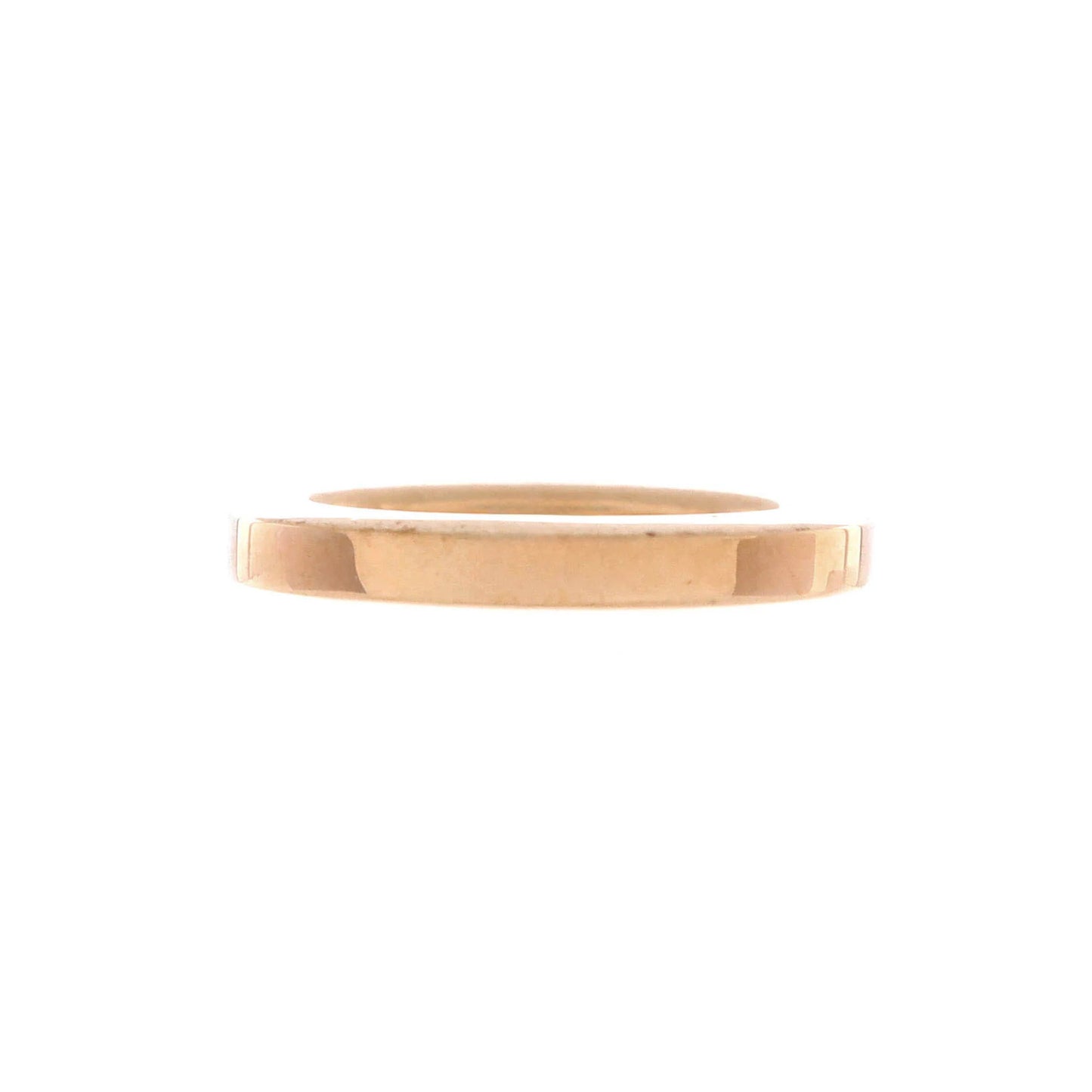 Tiffany & Co. Lock Ring 18K Rose Gold With Diamonds
