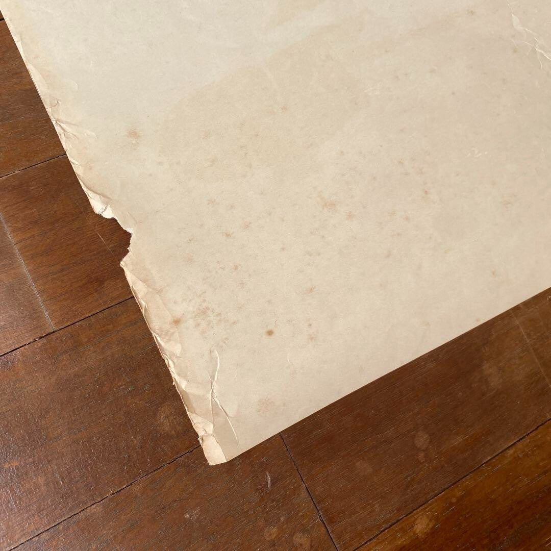 Hawaii United Airlines 1960S Original Vintage Poster Hawaiian Beach