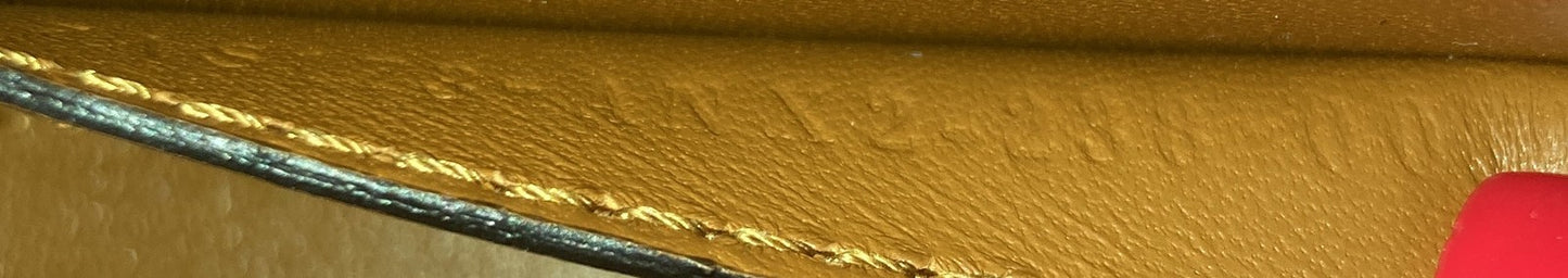 Fendi Ff Chain Clutch Bag Leather Nano