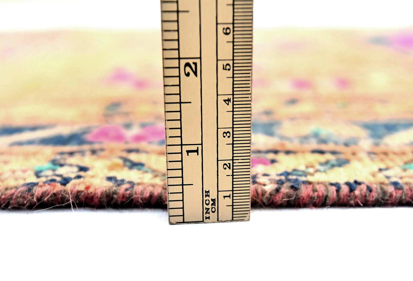 Distressed Tribal Oriental Runner Rug Handmade