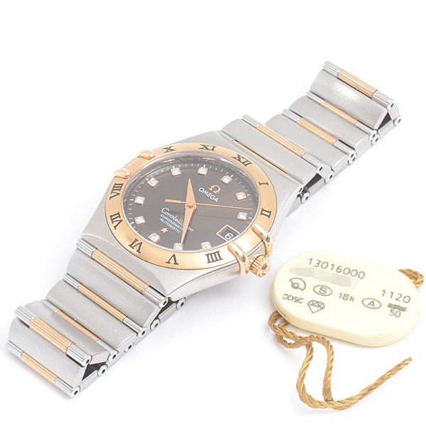 Omega Constellation 11P Diamond Ss750Pg 1301.60