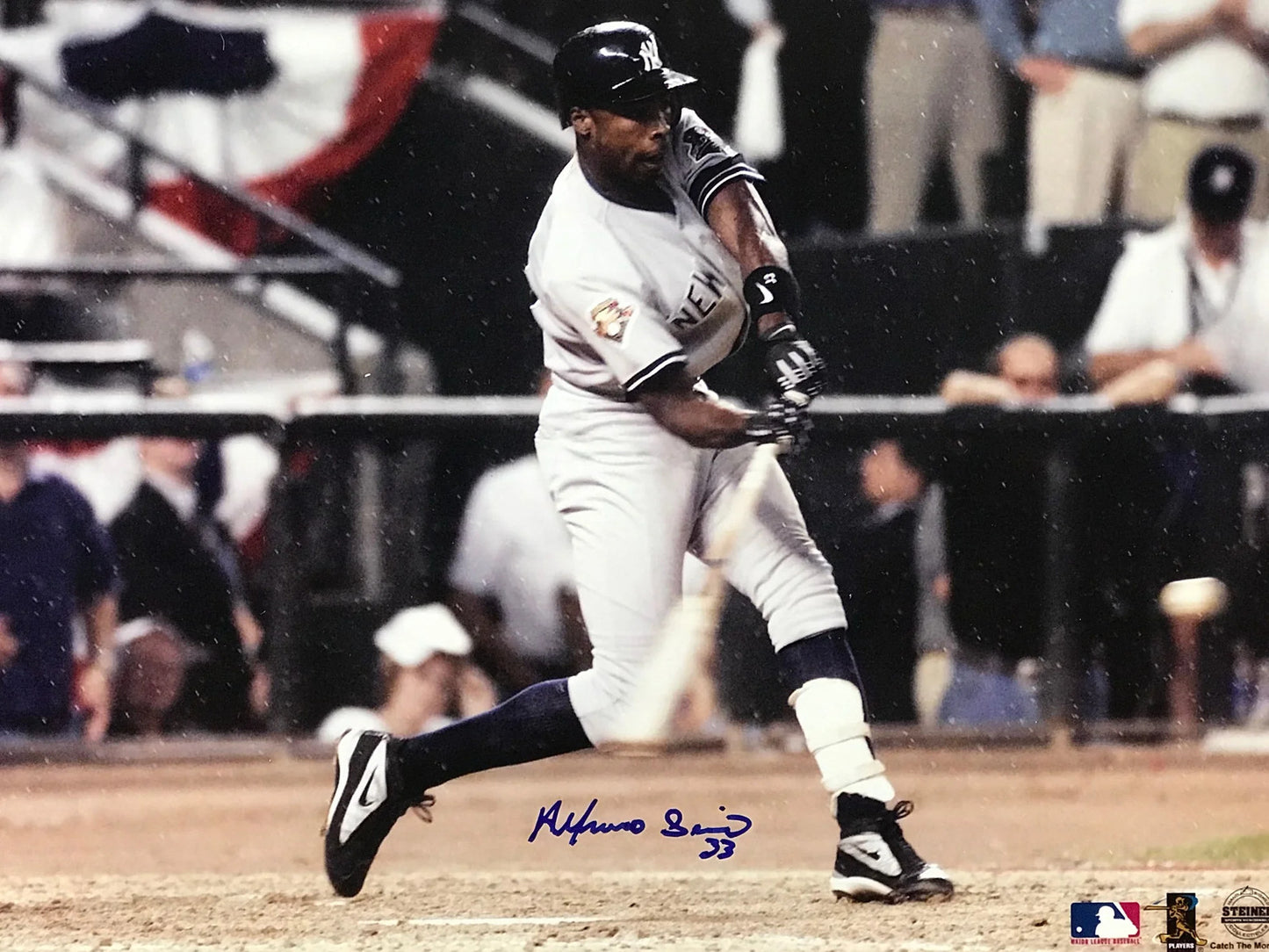 Alfonso Soriano Autographed 16X20 Photo