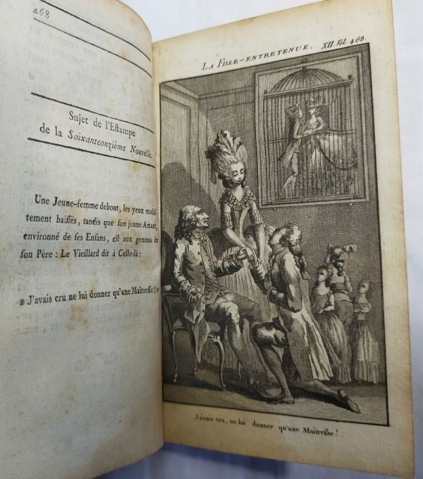 Restif De La Bretonne Les Contemporaines Vol 11/12 1781 First Edition Illustrate
