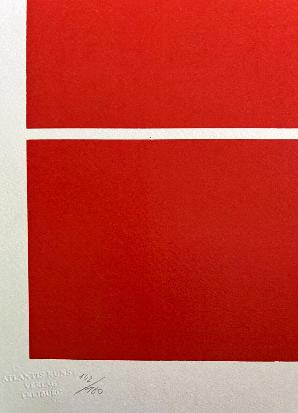 Donald Judd Lithograph Coa Signed Numbered Stamped (In 180 Ex)