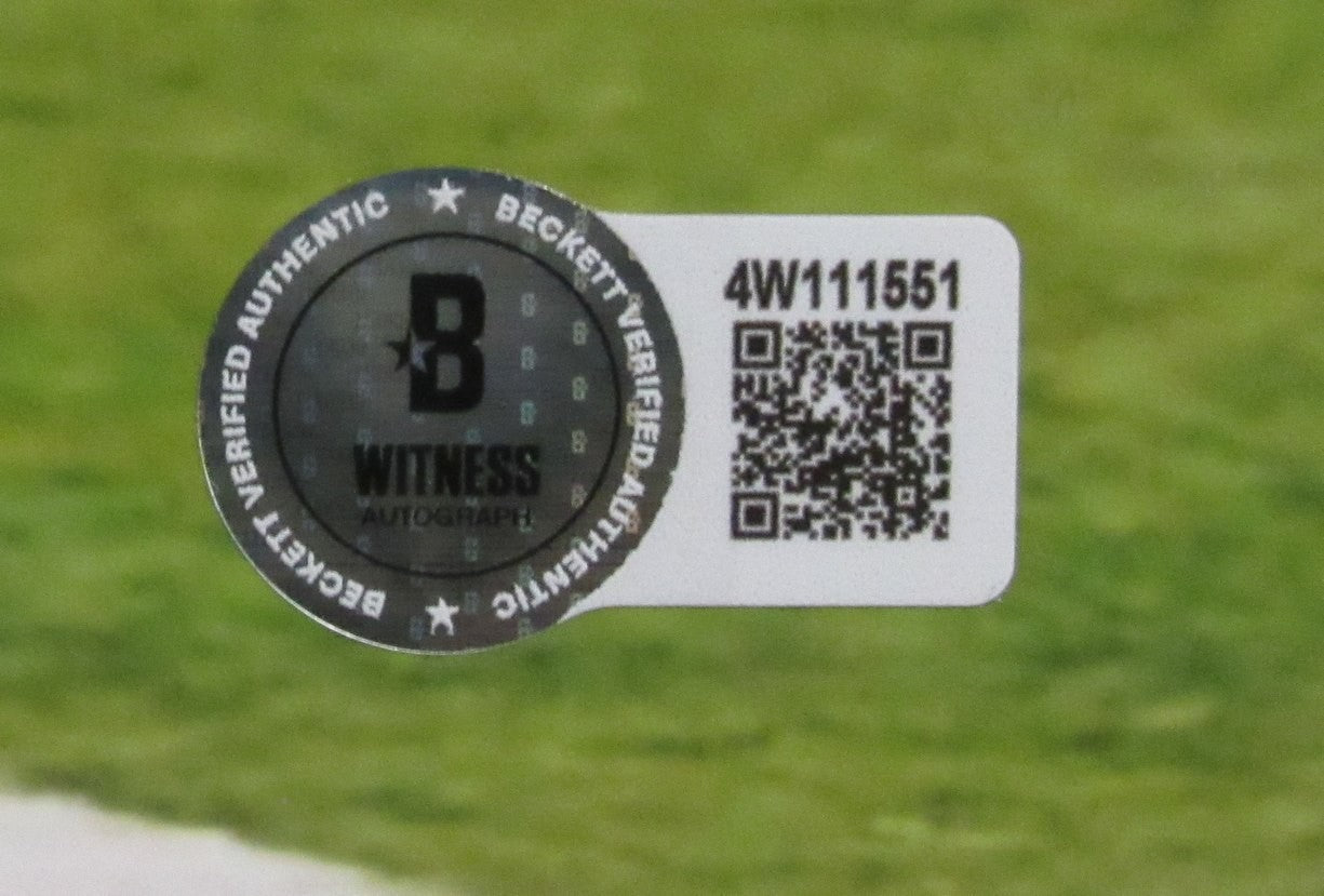 Randy Moss Hof Autographed/Signed Patriots 16X20 Photo Itp Beckett 201593